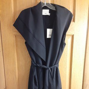 Vince. Navy Wrap Dress